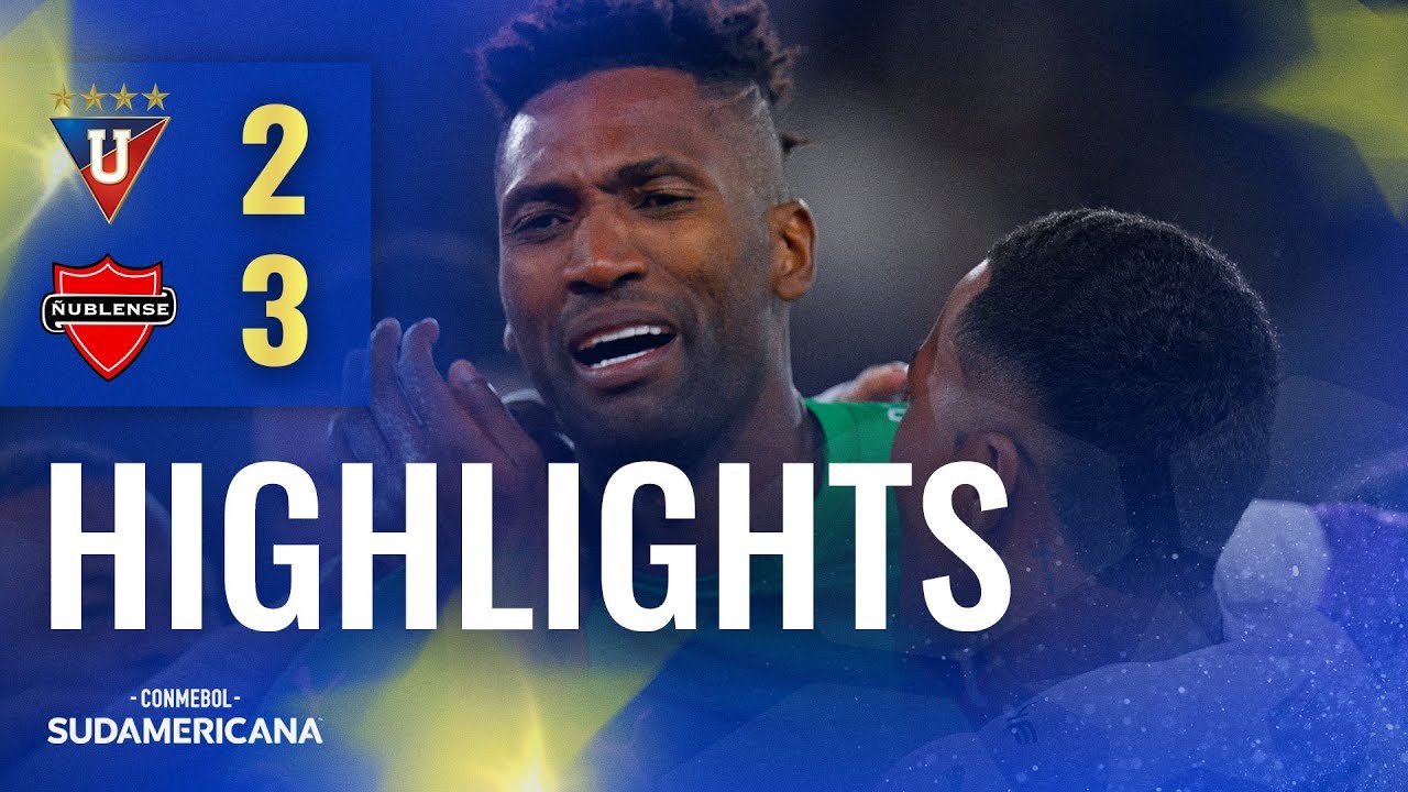 #ไฮไลท์ฟุตบอล [ แอลดียู ควิโต้ 2 - 3 นูเบลนเซ่ ] โคปา ซูดาเมริกาน่า 2023