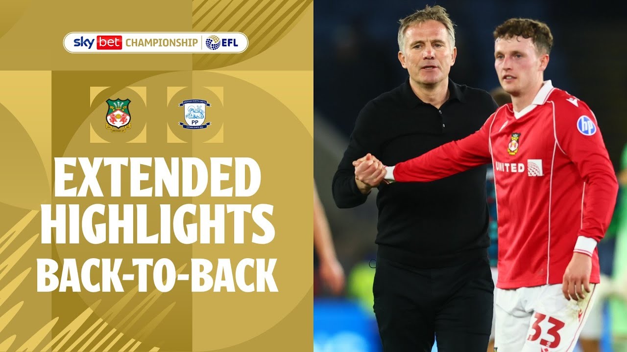 #ไฮไลท์ฟุตบอล [ เร็กซ์แฮม 2 - 1 เปรสตัน นอร์ท เอนด์ ] เดอะแชมเปี้ยนส์ชิพ อังกฤษ 2025/30.12.68