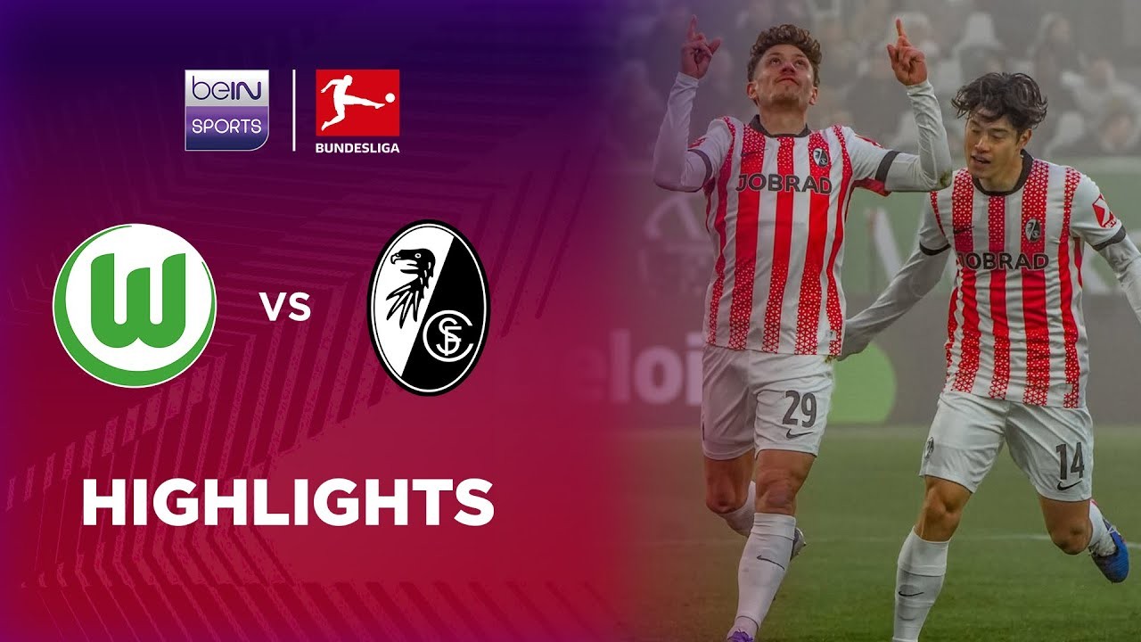 #ไฮไลท์ฟุตบอล [ โวล์ฟสบวร์ก 3 - 4 ไฟร์บวร์ก ] บุนเดสลีก้า เยอรมัน 2025/21.12.68