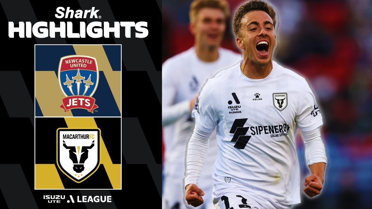 #ไฮไลท์ฟุตบอล [ นิวคาสเซิ่ล เจ็ทส์ 4 - 5 เอฟซี แมคอาร์เธอร์ ] เอลีก ออสเตรเลีย 2025/27.12.68